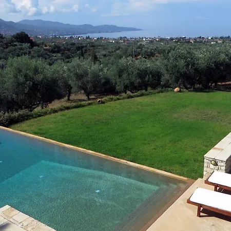 Luxurious Infinity Pool Private With Gardens * Kalamata